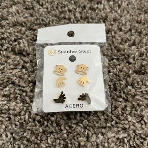 Stainless Steel Earring set